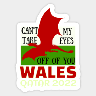 Wales Qatar World Cup 2022 Sticker